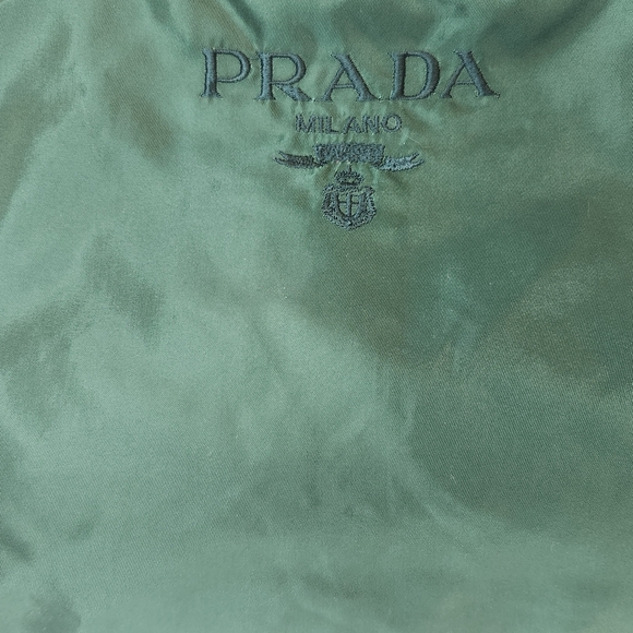Prada Green Tote Bag - Picture 3 of 7